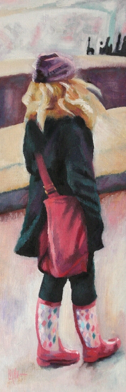 TIMES SQUARE' GIRL - 60x20