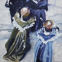LES COEURS D'ARLES - 40x40