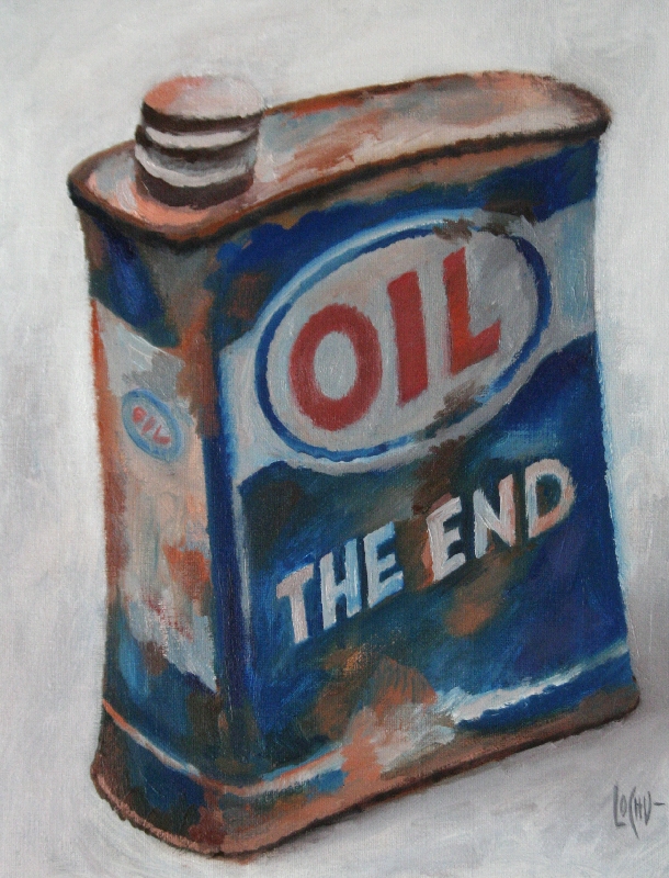 OIL THE END - 27x35